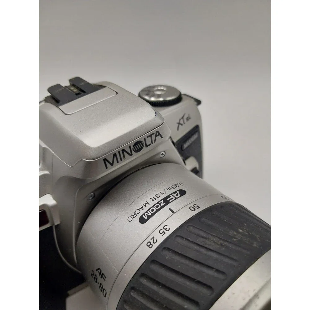 Minolta Maxxum XTsi 35mm Camera W/ Minolta AF Zoom Lens 35-80mm, Untested As Is